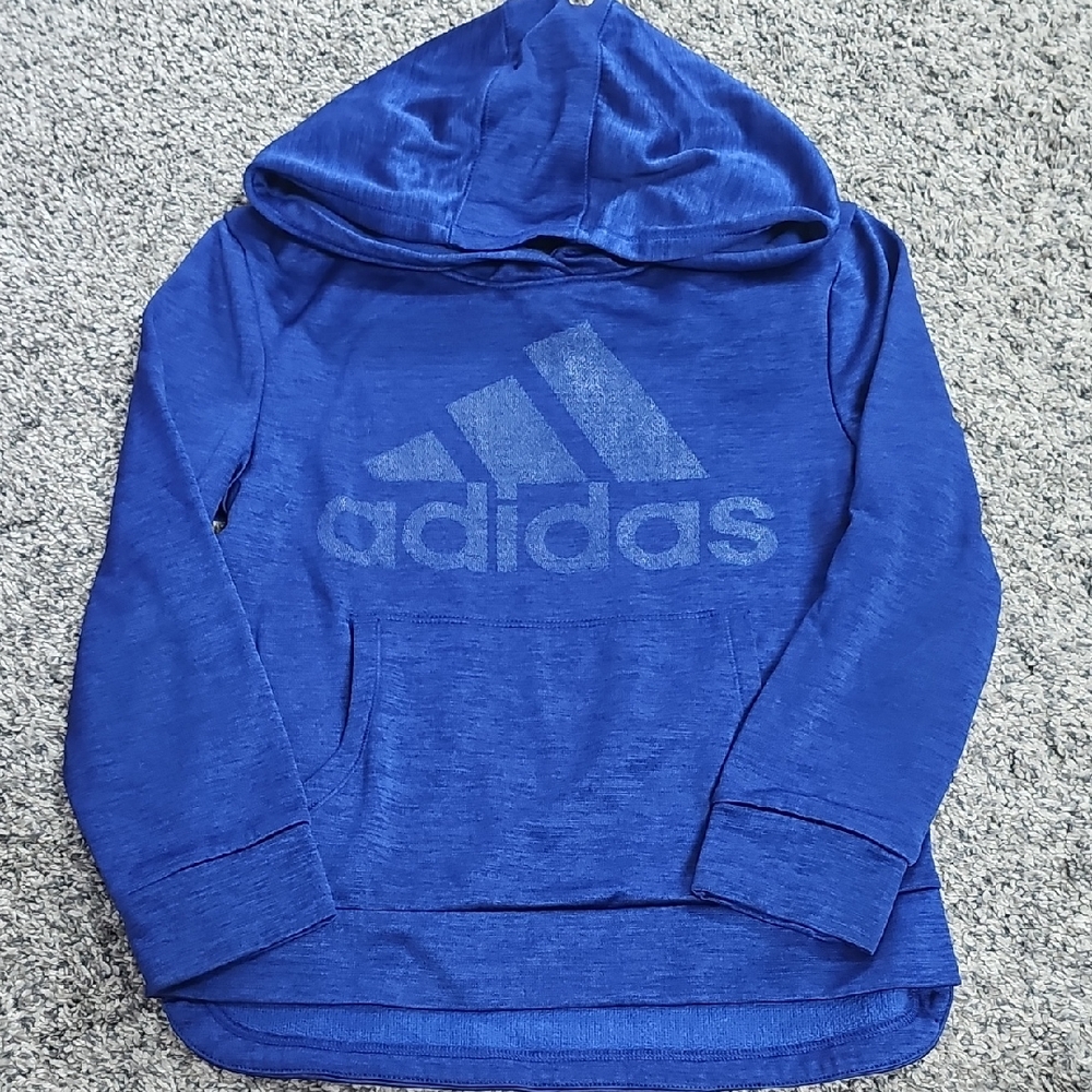 Adidas Kids Royal Blue Hoodie